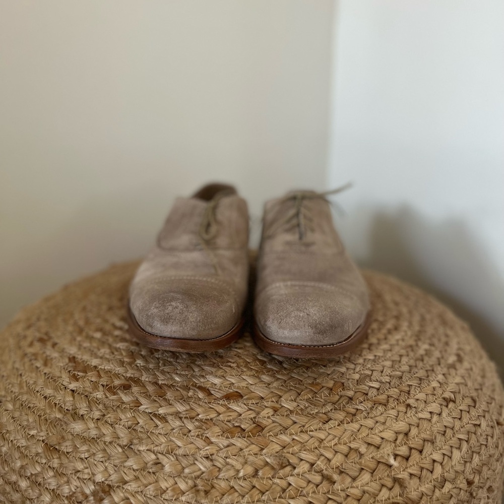 Paul Smith Tan Oxford Dress Shoe Size 11 - Picture 2 of 3